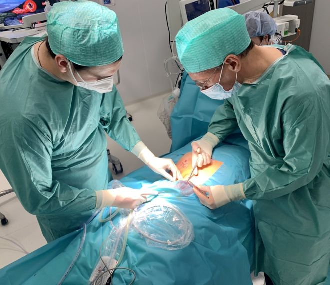 DURING SURGERY
